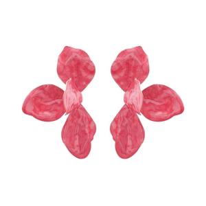 Elegant Flower Studs Earrings Fashion Ear Pin Alloy Ear Studs Statement Earrings Creative Ear for Woman Girl