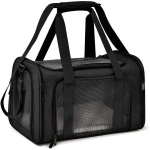 🔥🔥🔥 Dog Carrier Bag Soft Side Backpack Cat Pet Carriers Dog Travel Bags Airline Approved Transport For Small