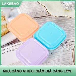 【LAKEBAO】 6 cái thực phẩm lưu trữ container nhỏ nhựa chống ẩm container mini nhà bếp lưu trữ box với leakproof nắp phụ kiện nhà bếp