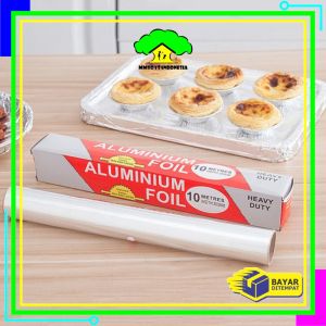 MI-C977 Kertas Panggang Aluminium Foil Roll 30CM x 6.5M Food Grade / Aluminium Foil 6.5Meter