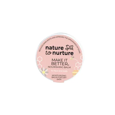 Nature to Nurture Make It Better Nourishing Balm (5g 10g & 30g) | Soothes Dry Itchy & Irritated Skin for Peklat Galis and Insect Bites | Travel & Regular Size