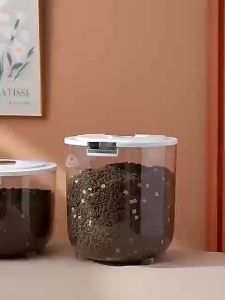 Food  Storage Bucket Cat Food  Loaded Dog Food Barrel Storage Tank 10KG 15KG Cat and Dog