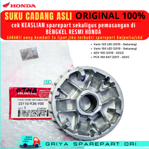 Rumah roller Vario 125 Ori Honda Vario 150 Original Honda Genuine Parts Rumah roller PCX Ori ADV 150 Vario 125 150 LED OLD K35 ORIGINAL AHM