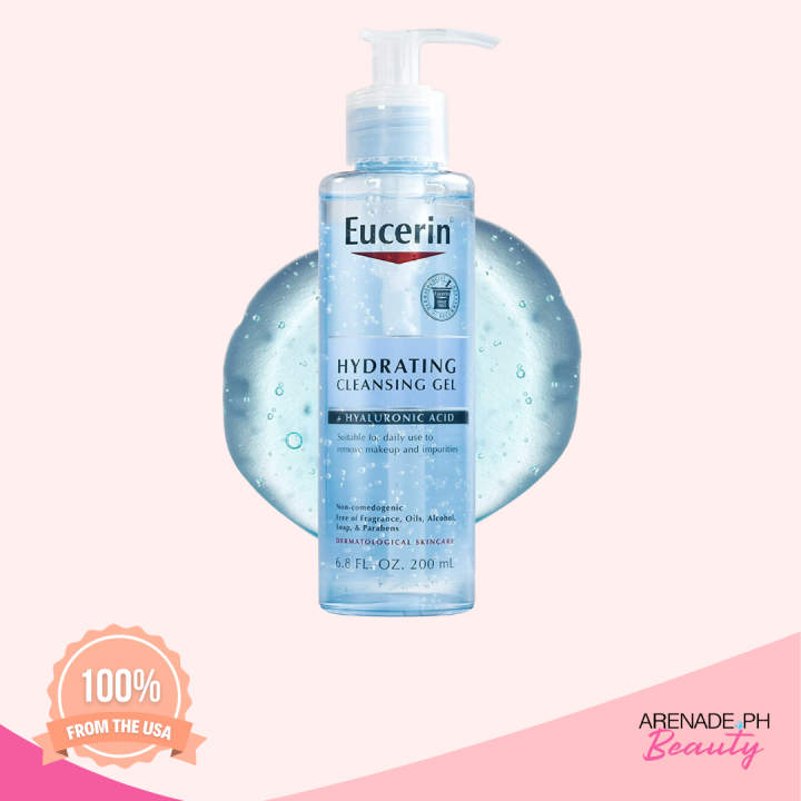 Eucerin Hydrating Cleansing Gel with Hyaluronic Acid 6.8 fl oz/ 200ml