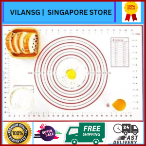 High-Temperature Resistant Food Grade Silicone Baking Non-Slip Pastry Cake Dough Kneading Measurements Mat