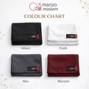 Sarung Polos Dewasa Premium MANZO [Beli 2 Random]  | Ibadah Sholat | Muslim | Elegan Santri | Baju Muslim