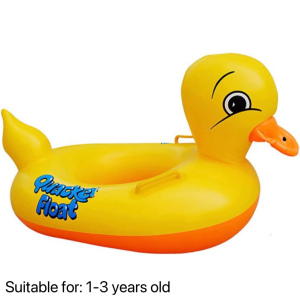 AKA High Quality Inflatable Baby Float with Steering Wheel & Horn Sound Salbabida for Kids Toddler Swimming Ring Pool Seat Floaties for Children Summer Beach Party Water Toys Fast Delivery COD Available Best Gift for Baby