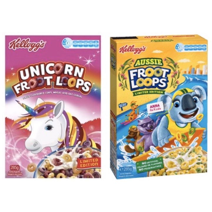 Kellogg’s Fruit Loops Unicorn limited edition 285g | Lazada