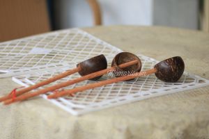Gáo Dừa Múc Nước Làm Bánh Phụ Kiện Trang Trí