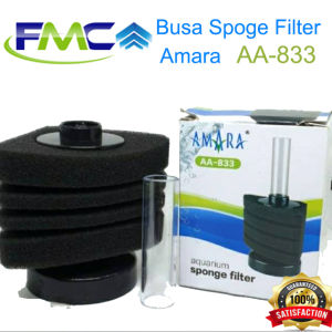 Pompa Udara Aerator Aquarium Filter Mini Biofoam Amara AA 933 AA 833 Aksesoris Busa Sponge Filter Air Pump Aquascape Ikan Hias