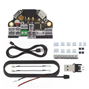 High Temperatures H36 Klipper Canbus Tool Board for NEMA14/36mm Motors Onboards TMC2209 and USB/CANBUS Connectivitys