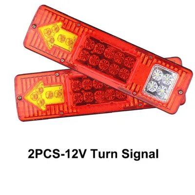 จัดส่งฟรี!!!ไฟท้าย ฟท้ายติดรถLED 2 ดวง 12V แบบเปลี่ยน สําหรับรถบรรทุก W Series Isuzu Elf Npr Hd Nkr Nhr Nrr Fsr Frr