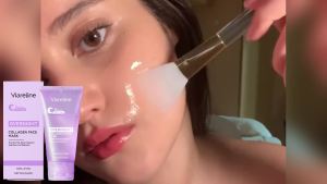 Viareline  Collagen Moisturizing Peel-Off Mask   Deeply hydrates and moisturizes facial skin improving roughness