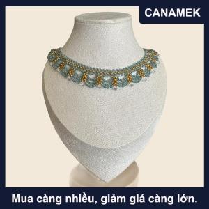 【CANAMEK】 New nhiều lớp ren tua Vòng cổ cho phụ nữ 2025 New thiết kế độc đáo xương đòn chuỗi Quà Tặng