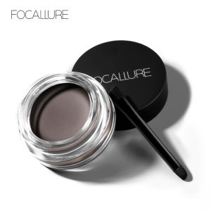 BPOM FOCALLURE Waterproof Eyebrow Cream 5 Warna + Free Brush