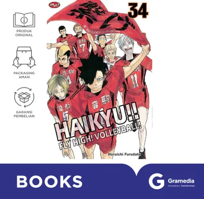 HAIKYU!!: FLY HIGH! VOLLEYBALL! 34 - BOOKPAPER