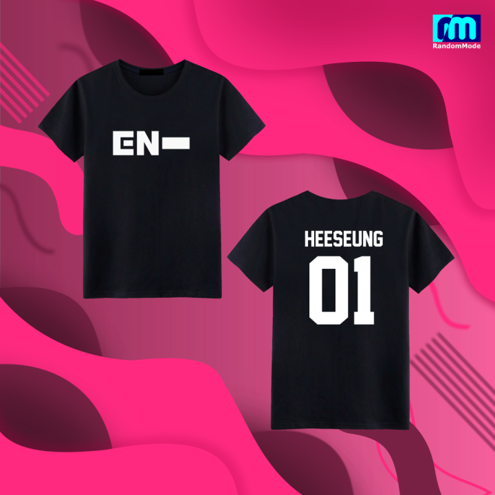 T-Shirt Kpop Enhypen Tshirt Premium Unisex Men Women T Shirt ENHYPEN Heeseung Jay Jake Sunghoon Sunoo Jungwon Niki #1