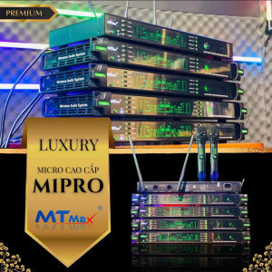 Micro Bóng Tube Cao Cấp MTMAX M1 Pro Bắt Sóng Xa Đến 120 Mét Tần Số UHF Cực Cao UHF 640-690 MHz Cùng Công Nghệ Cảm Biến Tự Ngắt Hiện Đại Thiết Kế Sang Trọng Khi Setup Mọi Không Gian