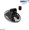 MIRA มิร่า พัดลมโคจร ติดเพดาน 16 นิ้ว รุ่น M-168N Black color. 