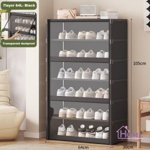 🔥Ready Stock🔥Dustproof shoe cabinet/multifunctional simple shoe cabinet/multi-layer large capacity shoe rack