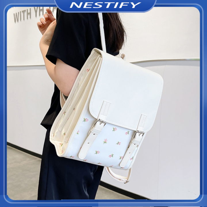 Nestify Backpack For Women Korean Style School Bag Ins College Style