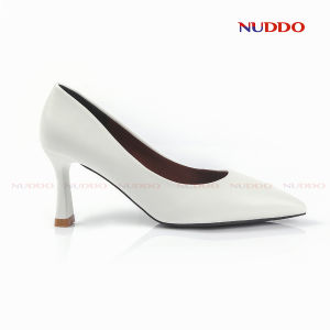 Giày cao gót công sở nữ 7 phân mũi nhọn gót nhọn da mềm dễ phối đồ đẹp thời trang Nuddo _N705