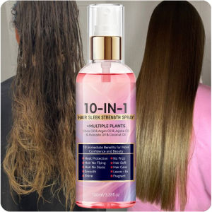10 IN 1 No-Rinse Hair Care Spray for Repairing Dry Hair Smoothing Moisturizing and Styling