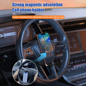 Antigravity Cell Phone Holder Smooth and Comfortable Hand Feeling Detachable Adjustable