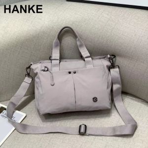 HANKE Cotton Nylon Womens Hand Bag Multi-Compartments Crossbody Sling Bag