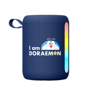 ROCK Doraemon S56 Fabric Mesh Portable Bluetooth Speaker with Light