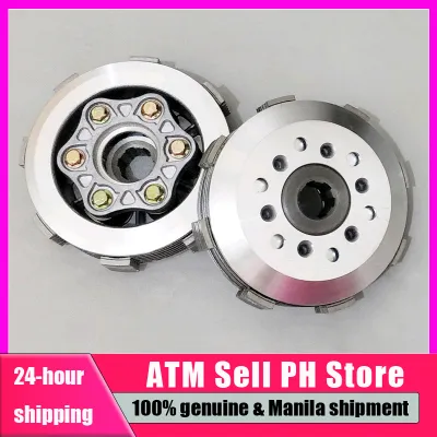 【In stock】 Clutch Housing Assy Set TMX155/TC125 6 Holes Boutique Loading Supporting Zongshen Tricycle Clutch Assembly Cg150 175 200 Widened General Clutch 300