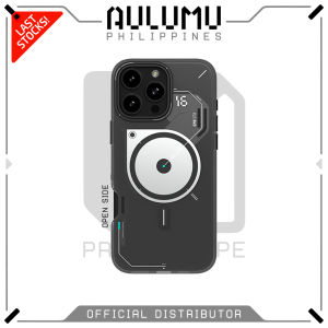 Aulumu A16 Cyberpunk Frosted Glow-In-The-Dark MagSafe Case for iPhone 16 Pro Max & Pro