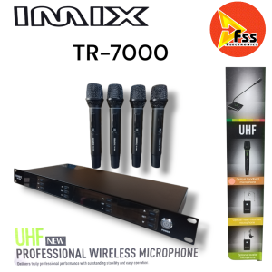 Wireless Microphone UHF IMIX TR-7000 4pcs Professional Wireless microphone