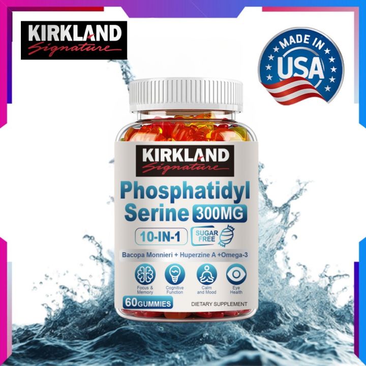 KIRKLAND Phosphatidylserine Gummies Supports Brain Health, Including ...