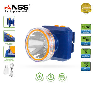 Nss 80W 30W head light led super bright rechargeable headlamp headlight flashlight Li-polymer battery USB rechargeable flashlight waterproof original NS-599