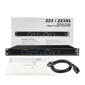 234XL 223XL 224XL Sound Peripheral Equipments Stereo 2 3 Way Mono 4 Way Electronic Crossover