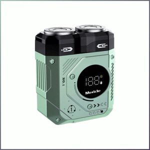 เครื่องโกนหนวด จอแสดงผลอิเล็กทรอนิกส์อัจฉริยะ แม่นยํา การโกนแบบเปียกและแห้ง สะอาดด้วยการโกนเพียงครั้งเดียว