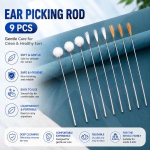 Ear Cleaner Wax Removal Tool Electric Ear Irrigation Kit With Soft Spray Tips Rechargeable Ear Washer For Clogged Ears