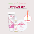 Organic Skin Japan Intimate Set with Belly Butter 100ml, NKE Cream 50ml & Beauty Oil 60ml. 