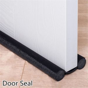 Flexible Door Gap Bottom Seal Soundproof Doorstop Strip Guard Wind Dust Blocker