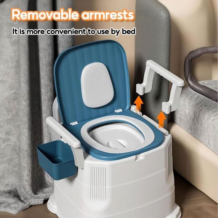 Arinola for Adult Portable Toilet Bowl Soft Pad Height Adjustable ...