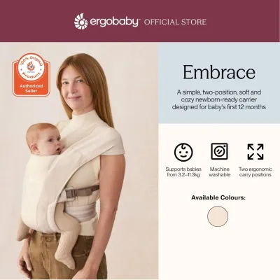 Ergobaby Embrace Cozy Newborn Carrier