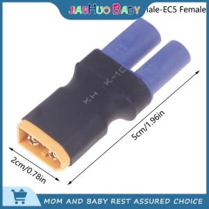 JiaShuo Baby Toy Adapter EC5 To XT60 XT90 T TRX Deans Female Male Connectors Banana Plug RC Lipo Battery Control Parts DIY