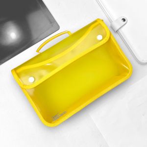 Topla Mini Brief Bag A5 Multifungsi dengan Kancing Kuat dan Handle Nyaman - Warna Cerah