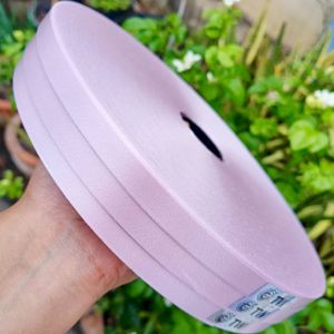 ส่งฟรี ช็อปขั้นต่ำ ฿99 (ส่งไว) ริบบิ้นเนื้อทราย ตรา TW เนื้อธรรมดา เนื้อแข็ง ม้วนใหญ่ 300 หลา ขนาด 12 mm. สำหรับพับเหรียญโปรยทาน