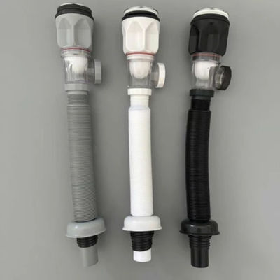 Xi phông thoát nước chậu rửa mặt đa năng, thoát nước được 2 kiểu ngang và dọc, phần thoát nước ngăn mùi có thể tháo rời