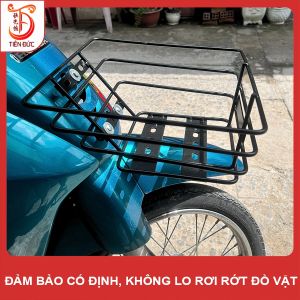 Rổ Gắn Dream Cub Wave Nhỏ Lớn Xe Đạp Sơn Tĩnh Điện Kèm Pat Ốc Baga Giỏ Treo Trước Mũi Máy Drim Rim Ưave Thái Cup Đa Năng