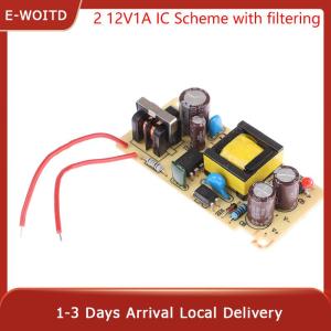 E-WOITD AC-DC 12V 1A Switching Power Supply Module Bare Circuit AC 100-240V to 12V Board