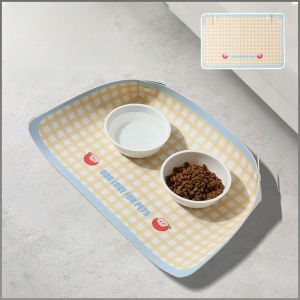 Bowl Holder Soft Easy to Clean Bowl Seat Cushion Environmentally Friendly Waterproof Durable Oil-proof