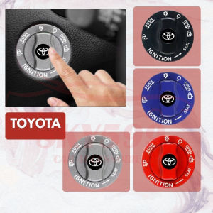 Push Start Button Cover Zinc Alloy Car Start Stop Button Cover Automotive Engine Button Accessory